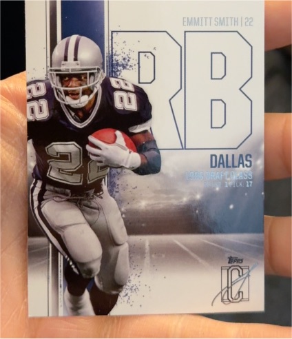 2024 Topps Signature Class #11 Emmitt Smith — front