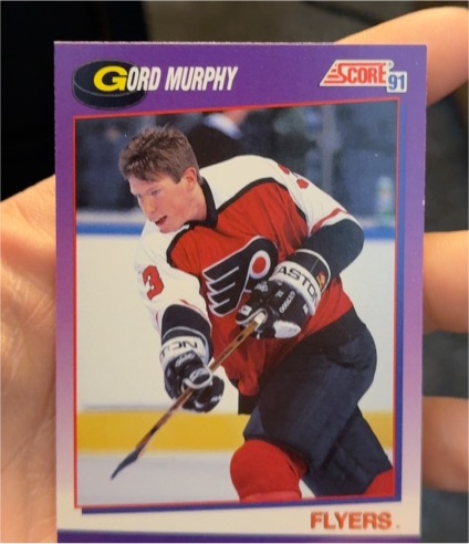 1991 Score #43 Gord Murphy — front