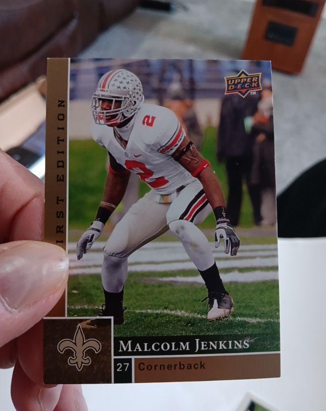 2008 Upper Deck First Edition #27 Malcolm Jenkins — front