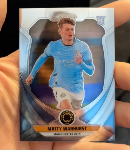 2025 Panini Prizm FIFA Club World Cup #140 Matty Warhurst — front
