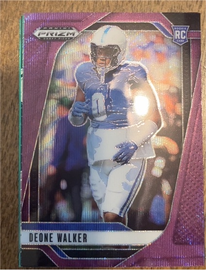 2025 Panini Prizm Draft Picks #46 Deone Walker — front