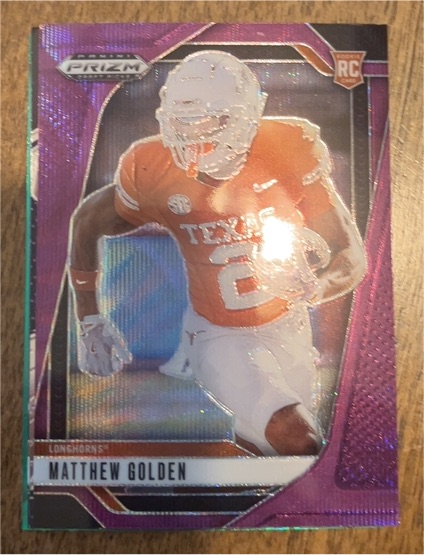 2025 Panini Prizm Draft Picks #130 Matthew Golden — front
