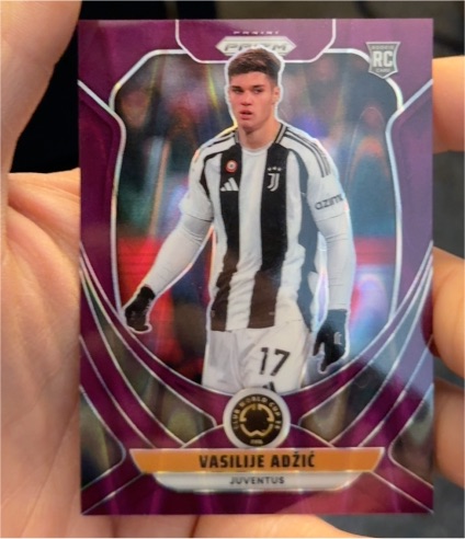 2025 Panini Prizm FIFA Club World Cup #126 Vasilije Adzic — front