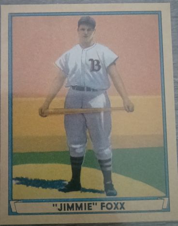 2003 Upper Deck Play Ball 1941 Reprints #R-9 Jimmie Foxx — front