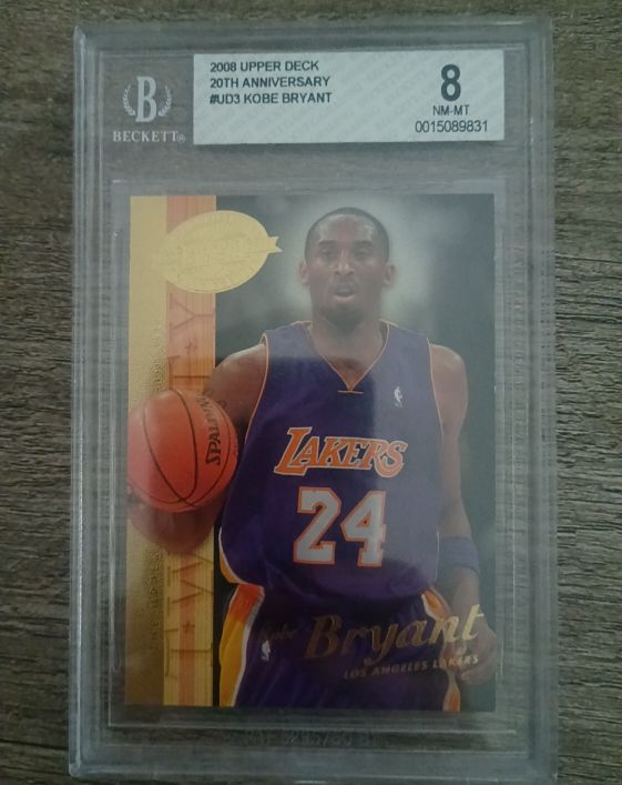 2008 Upper Deck 20th Anniversary #UD3 Kobe Bryant — front