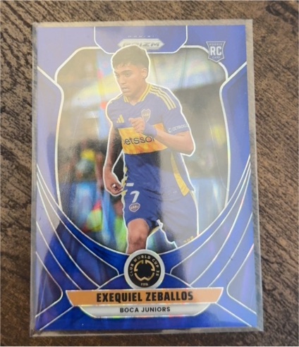 2025 Panini Prizm FIFA Club World Cup #38 Exequiel Zeballos — front
