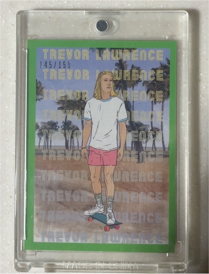 2021 Topps X #33 Trevor Lawrence — front