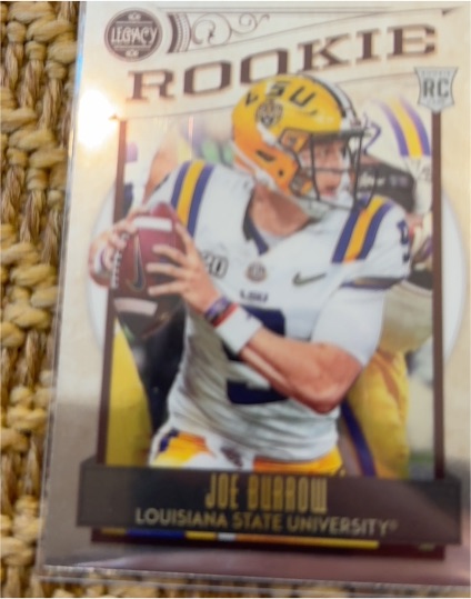 2020 Panini Legacy #141 Joe Burrow Rookie — front