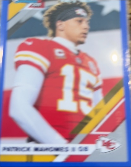 2019 Donruss #1V Patrick Mahomes II — front