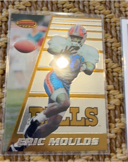 1996 Bowman's Best #168 Eric Moulds — front