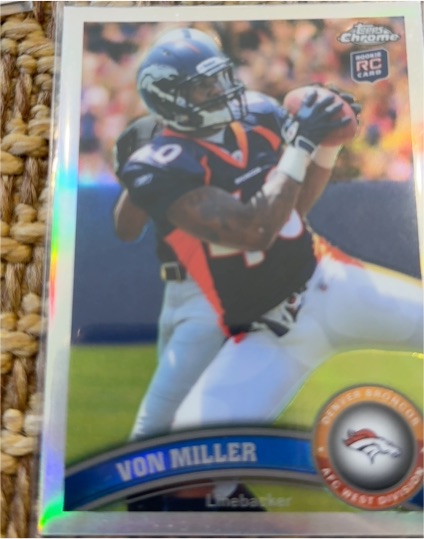 2011 Topps Chrome #212 Von Miller — front