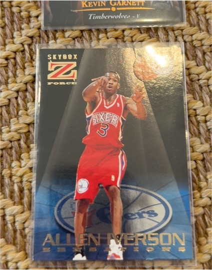 1996-97 Skybox Z-Force Zensations #10 Allen Iverson — front