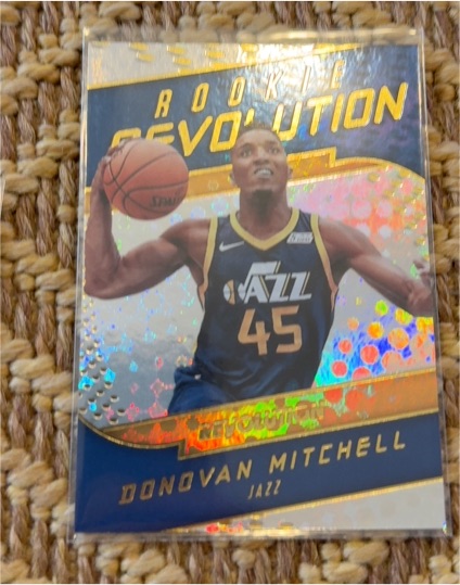 2017-18 Panini Revolution #10 Donovan Mitchell Rookie Revolution — front