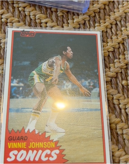 1981-82 Topps #99W Vinnie Johnson — front
