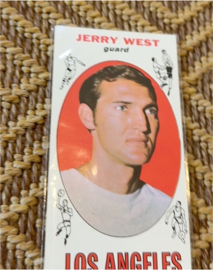 1969 Topps #90 Jerry West — front