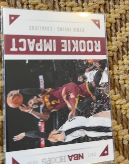 2012-13 Panini NBA Hoops Rookie Impact #1 Kyrie Irving — front
