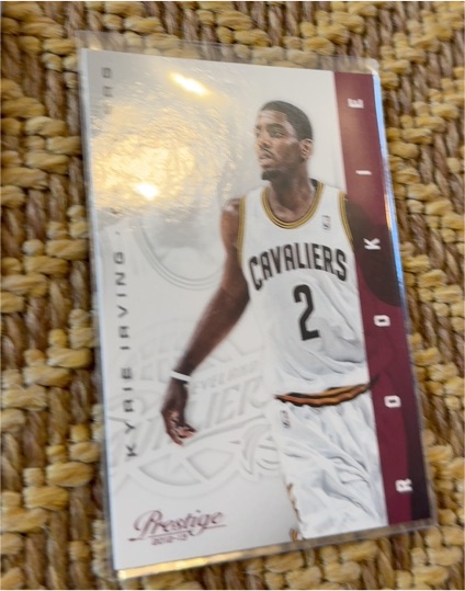 2012-13 Panini Prestige #151 Kyrie Irving Rookie Card — front