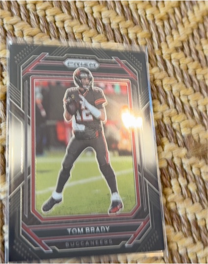 2022 Panini Chronicles Prizm Black #PB-2 Tom Brady — front