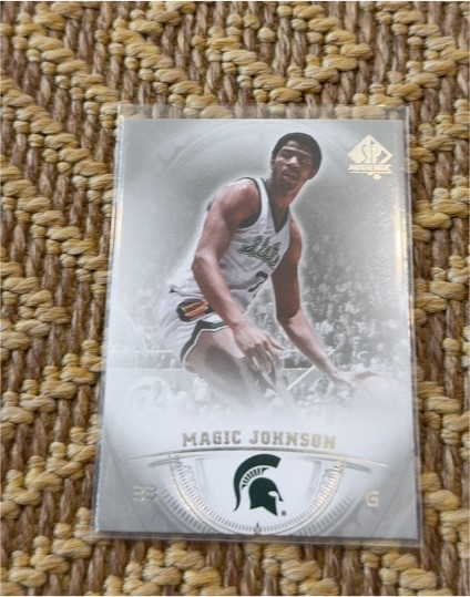 2013-14 Upper Deck SP Authentic #11 Magic Johnson — front