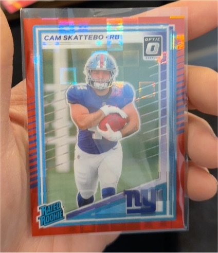 2025 Panini Donruss Optic #302 Cam Skattebo — front