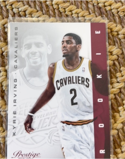 2012-13 Panini Prestige #151 Kyrie Irving Rookie Card — front