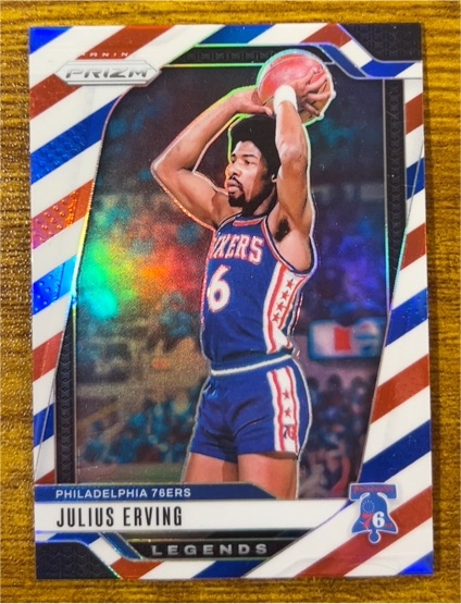2024-25 Panini Prizm #292 Julius Erving — front