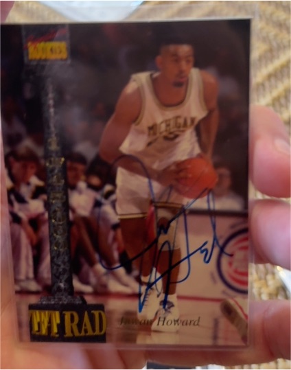 1994 Signature Rookies Tetrad #LVI Juwan Howard — front