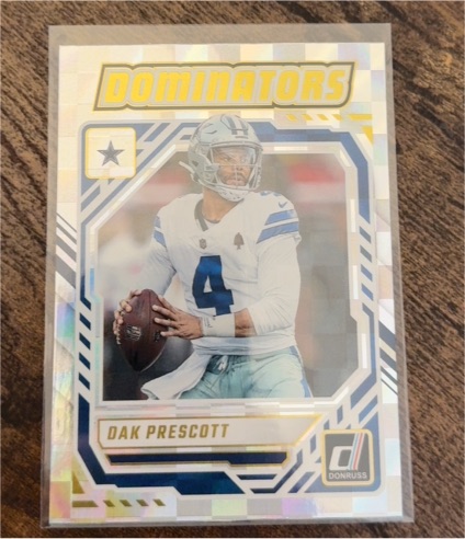 2025 Panini Donruss #DOM-DPT Dak Prescott Dominators — front