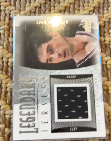 2000-01 Upper Deck NBA Legends #JS-J John Stockton — front