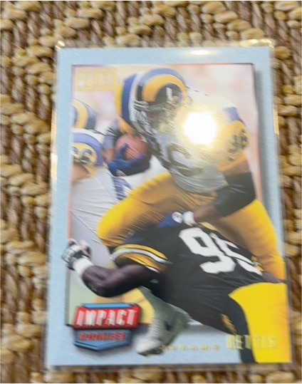 1993 Pro Set Power Impact Rookies #IR3 Jerome Bettis — front