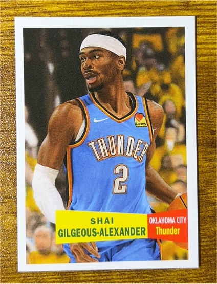 2025-26 Topps NBA Living Set #7 Shai Gilgeous-Alexander — front