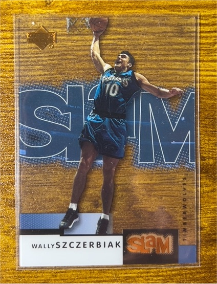 2000-01 Upper Deck Slam #33 Wally Szczerbiak — front