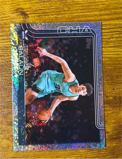 2025-26 Topps #71 Tidjane Salaün — front