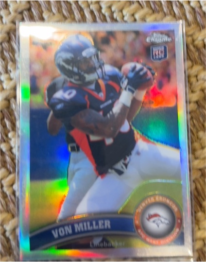 2011 Topps Chrome #212 Von Miller — front