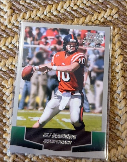 2004 Topps Draft Picks and Prospects #150 Eli Manning — front