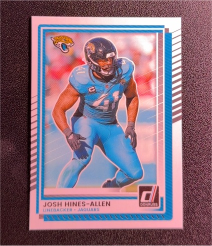 2025 Panini Donruss #252 Josh Hines-Allen — front