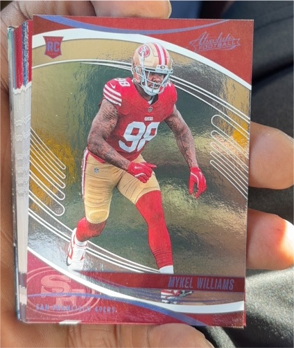 2025 Panini Absolute #161 Mykel Williams — front