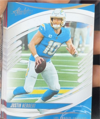 2025 Panini Absolute #11 Justin Herbert — front