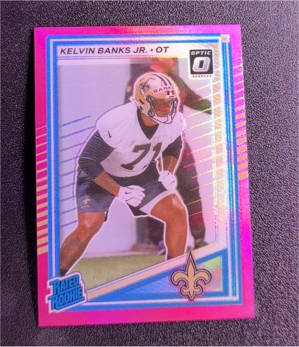 2025 Donruss Optic #372 Kelvin Banks Jr. — front