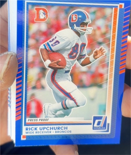 2025 Donruss #212 Rick Upchurch — front