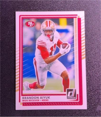 2025 Donruss #249 Brandon Aiyuk — front