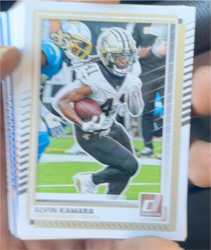 2025 Panini Donruss #8 Alvin Kamara — front
