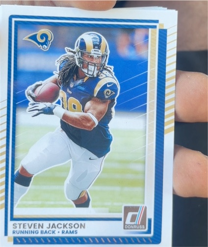 2025 Donruss #205 Steven Jackson — front
