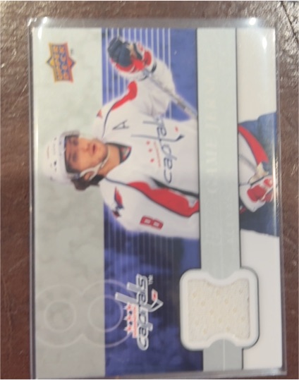 2008-09 Upper Deck Game Jersey Series 2 #GJ2-AO Alex Ovechkin — front