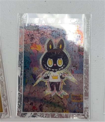 2025 Topps Chrome Labubu The Monsters #3 Plusminutes 02 — front