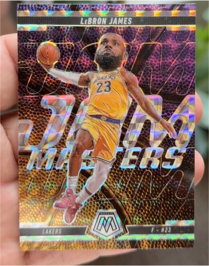 2024-25 Panini Mosaic #16 LeBron James Jam Masters — front
