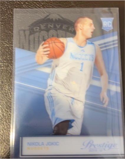 2015-16 Panini Prestige Acetate Rookies #16 Nikola Jokic — front