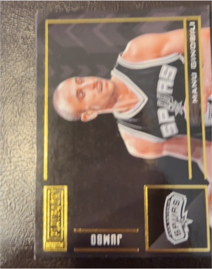 1994-95 Skybox Manu Ginobili JUMBO San Antonio Spurs — front