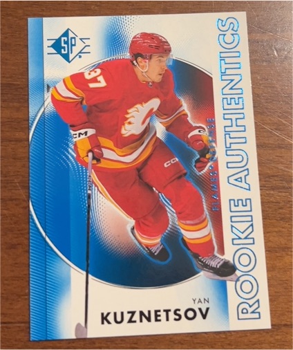 2024-25 Upper Deck SP Hockey Rookie Authentics #120 Yan Kuznetsov — front