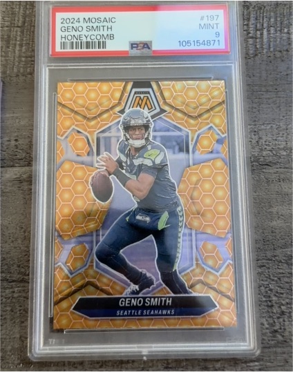 2024 Panini Mosaic #197 Geno Smith Honeycomb — front